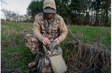 Image of Eberlestock Hangar Zip-Pouch, Smoke, Small, AH1S