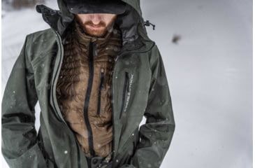 Image of Eberlestock Seven Devils Rain Shell, Dry Earth, Medium, SDTEM