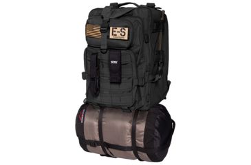 Image of Echo-Sigma Emergency Systems Bug Out Bag Emergency Preparedness Kit, Black 9005643