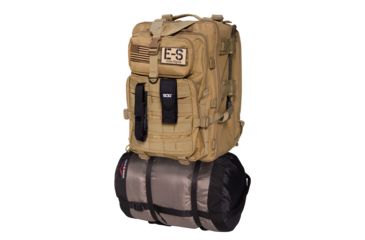 Image of Echo-Sigma Emergency Systems Bug Out Bag Emergency Preparedness Kit, Coyote 9005644