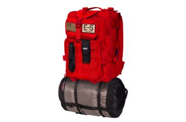 Image of Echo-Sigma Emergency Systems Bug Out Bag Emergency Preparedness Kit, Red 9005645