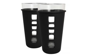 Image of Eco Vessel Vibe Pint, 2 Pk., Black, PNT473BK-2
