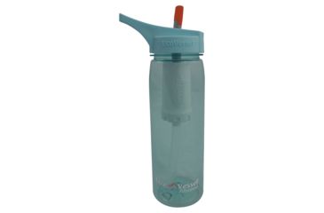 Image of Aqua Vessel Ultra Lite Tritan Filtration Bottle - 25 oz 750ml-Boulder Blue