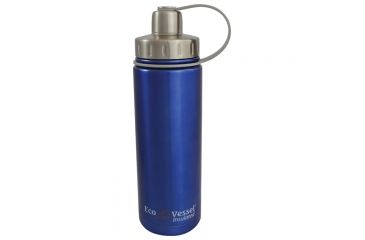 Image of Eco Vessel Boulder Insulated Water Bottle, 20 Oz, Green, BLD600GN