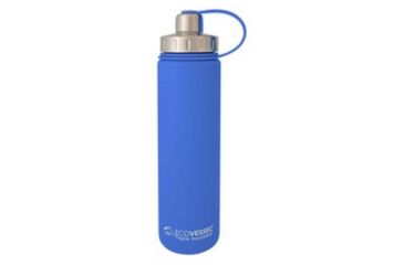 Image of Eco Vessel Boulder Triple Insulated Water Bottle, 24 Oz, Blue Glow, BLD700BG