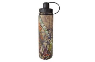 Image of Eco Vessel Boulder Insulated Water Bottle, 24 Oz, Oak, BLD700MO