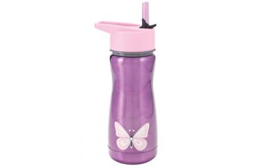 Image of Eco Vessel Frost Kids Insulated Bottle, Ss, 13 Oz, Dolphin, FST400BD