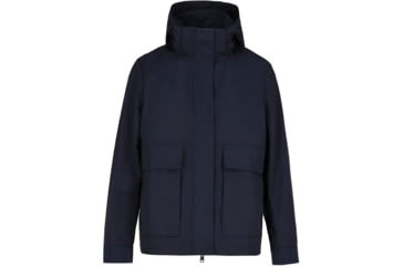 Image of Ecoalf Iamalf Jacket - Womens, Midnight Navy, L, GAJKIAMJA1490WS22-163-L