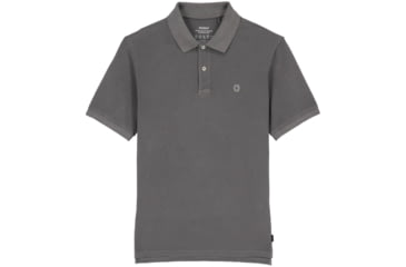 Image of Ecoalf Tedalf Regular Pique Polo - Mens, Asphalt, L, GAPOTEDRE8205MS22-303-L
