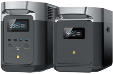 Image of EcoFlow DELTA 2 + DELTA Max Smart Extra Battery, Black, DELTA2-DELTAMaxEB