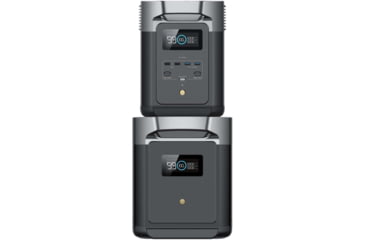 Image of EcoFlow DELTA 2 + DELTA Max Smart Extra Battery, Black, DELTA2-DELTAMaxEB