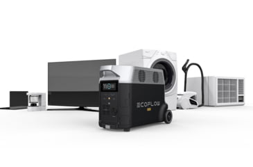 Image of EcoFlow DELTA Pro Portable Power Station, Black, 50034001