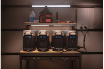 Image of EcoFlow DELTA Pro Portable Power Station w/One Extra Battery, Black, DELTAPro-DELTAProEB-US