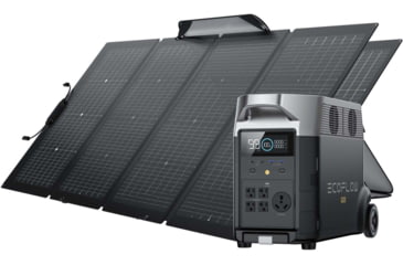 Image of EcoFlow DELTA Pro w/ 2 Solar Panel, 220W, Black, TMR500-2MS430-US