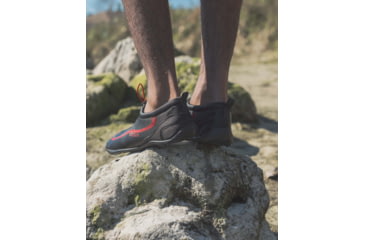 Image of Aquapac Mens Riverbreaker Water Shoes - Black/Red B616B51A, 7, Black/Red, RIVBRK-BKRR-7