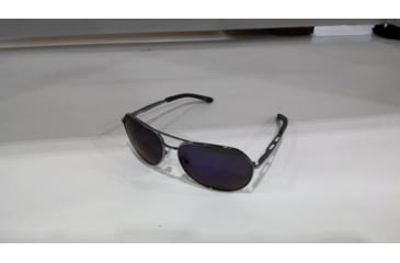 Image of EDEMO Gargoyles Victor Sunglasses w/ Gun Frame, Smoke Polarized w/Blue Mirror Lens GAR10700138, EDEMO1