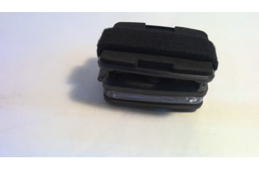 Image of EDEMO Guardian Angel Elite Series Wearable Safety Light, Black Casing, White/Red/Blue Split Front, Red/Blue Split Rear, White Top Light, Red Work Light, ELT-R/B, EDEMO1