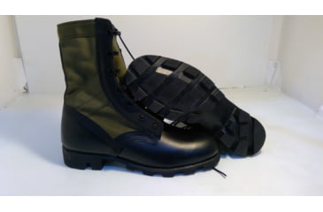 Image of EDEMO McRae Footwear Vietnam Era Jungle Boot w/ Panama Outsole, OD, 9, 7189-9, EDEMO1