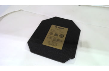 Image of EDEMO Shellback Tactical Prevail Series AR1000 Level III+ Single Curve 10 x 12 Hard Armor Plate, Black, 10 x 12, SBT-AR1000RP-BK, EDEMO1