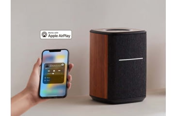 Image of Edifier MS50A Tabletop Wi-Fi Speaker, Brown, 4005251