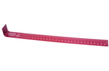 Image of EGO Measuring Board 34in 3/16in Red Annodize Alum Plate Laser Etched, 73003