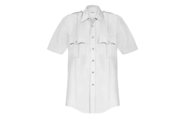 Image of Elbeco Paragon Plus Short Sleeve Poplin Shirt, 6XL, White, TP867-6XL