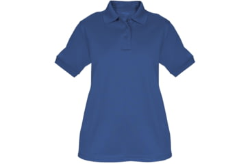 Image of Elbeco Ufx Short Sleeve Tactical Polo - Womens, Royal Blue, K5162LC-3XL