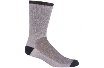 Image of Elder Merino Wool Sock Lg Black/grey P7301 LG BLK