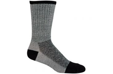 Image of Elder Merino Wool Sock Md Black/grey P7300 MD BLK