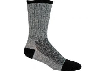 Image of Elder Merino Wool Sock Md Black/grey P7300 MD BLK