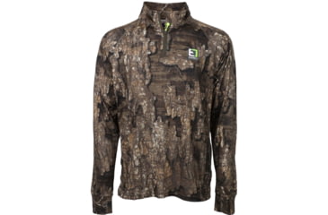 Image of Element Outdoors Drive Series Quarter Zip Shirt - Men's, 4XL, Timber, DS-QZ-4XL-TM