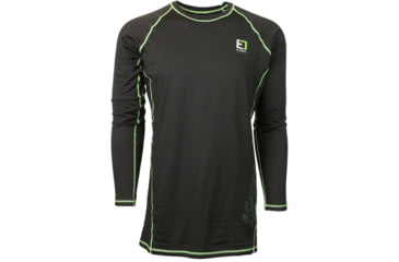 Image of Element Outdoors Kore Series Light Thermal Long-Sleeve Shirt - Mens, BLACK, X-Large, KS-LTLS-XL-BK