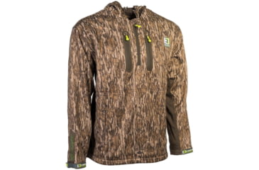 Image of Element Outdoors Prime Series Quarter Zip Jacket - Mens, Bottomland, Large, PS-QZJ-L-BL