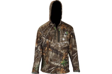 Image of Element Outdoors Prime Series Quarter Zip Jacket - Mens, EDGE, 2X-LARGE, PS-QZJ-2XL-ED