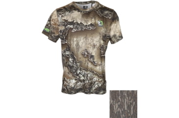 Image of Element Outdoors Shirt Drive Short Sleeve Bottomland T-Shirt - Mens, Mossy Oak Bottomland Camo, Large, DS-SS-L-BL