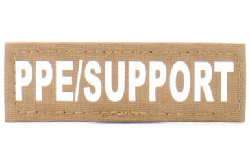 Image of Eleven 10 1x3 Med Name Tape Patch, White Glow - E10-7003-PPE/SUPPORT-CYT/GLO