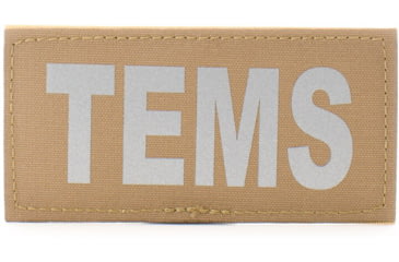 Image of Eleven 10 2x4 Med Id Patch, Silver Reflective - E10-7001-TEMS-CYT/REF