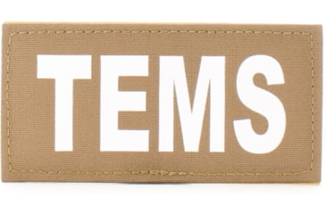 Image of Eleven 10 2x4 Med Id Patch, White - E10-7001-TEMS-CYT/WHT