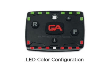 Image of Elite Series White LED Work Light, Red/Green, GA-ELT-RG-DVOR