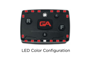 Image of Elite Series White LED Work Light, Red/Red, GA-ELT-RR-DVOR