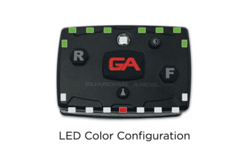 Image of Elite Series White/Red LED Work Light, White/Green, GA-ELT-WG-DVOR