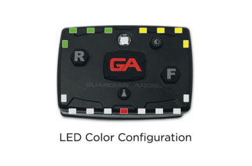 Image of Elite Series White/Red LED Work Light, White/Green/Yellow, GA-ELT-WGY-DVOR