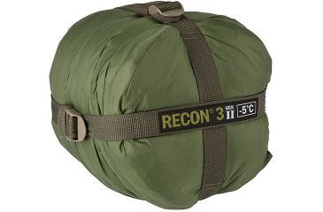 Image of Elite Survival Systems Recon 3 Sleeping Bag, Olive Drab, Rated to 23 Degrees Fahrenheit, Olive Drab, 3 RECON3-OD