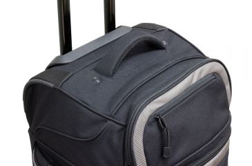 Image of Elite Survival Systems Travel Prone Check-Mate Rolling Gear Bag, Black/Gray 6010-B