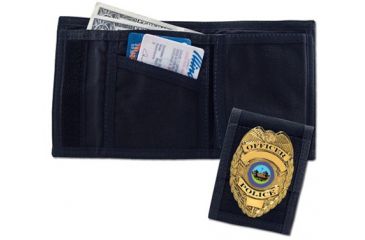 Image of EMI Police Nylon Wallet / Badge Holder, Black 270