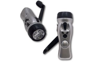 Image of EMI Survivor Emergency Flashlight, Silver 256