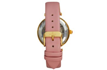 Image of Empress Anne Automatic Semi-Skeleton Leather-Band Watch, Light Pink, One Size, EMPEM3103