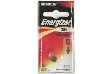 Image of Energizer 1.5 Volt Silver Oxide Zero Mercury Button Cell Battery 364BPZ
