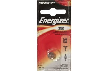 Image of Energizer 1.5 Volt Silver Oxide Zero Mercury Button Cell Battery 392BPZ