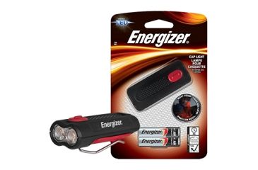 Image of Energizer 2AAA 85 Lumen Clip On Cap Light, Black ENCAP22E